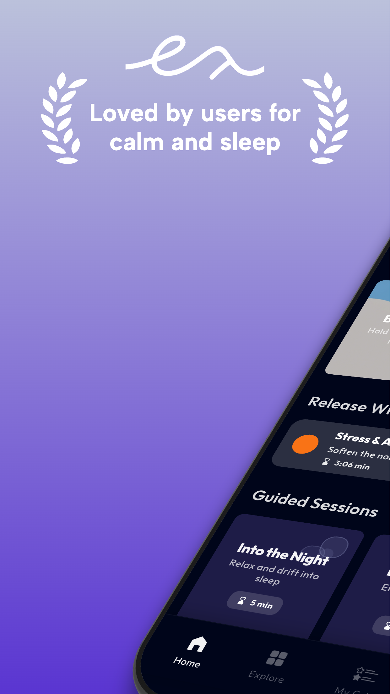 Exhaleio app loved by users for calm and sleep